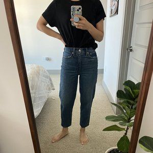 Madewell Balloon Jeans Corson Wash Size 25